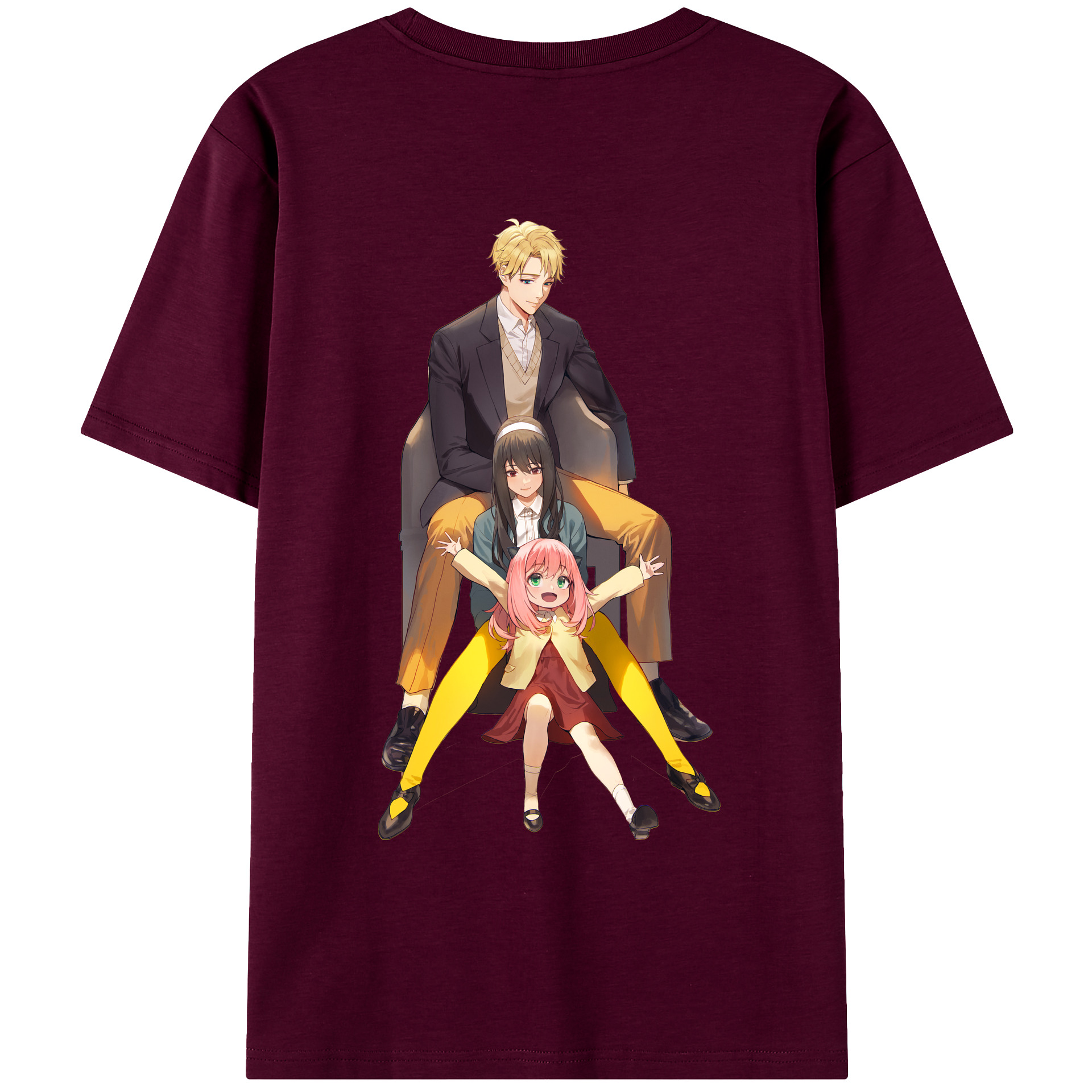 （画像用） SPY×FAMILY间谍家家酒 レディース半袖Tシャツ(バックプリント)